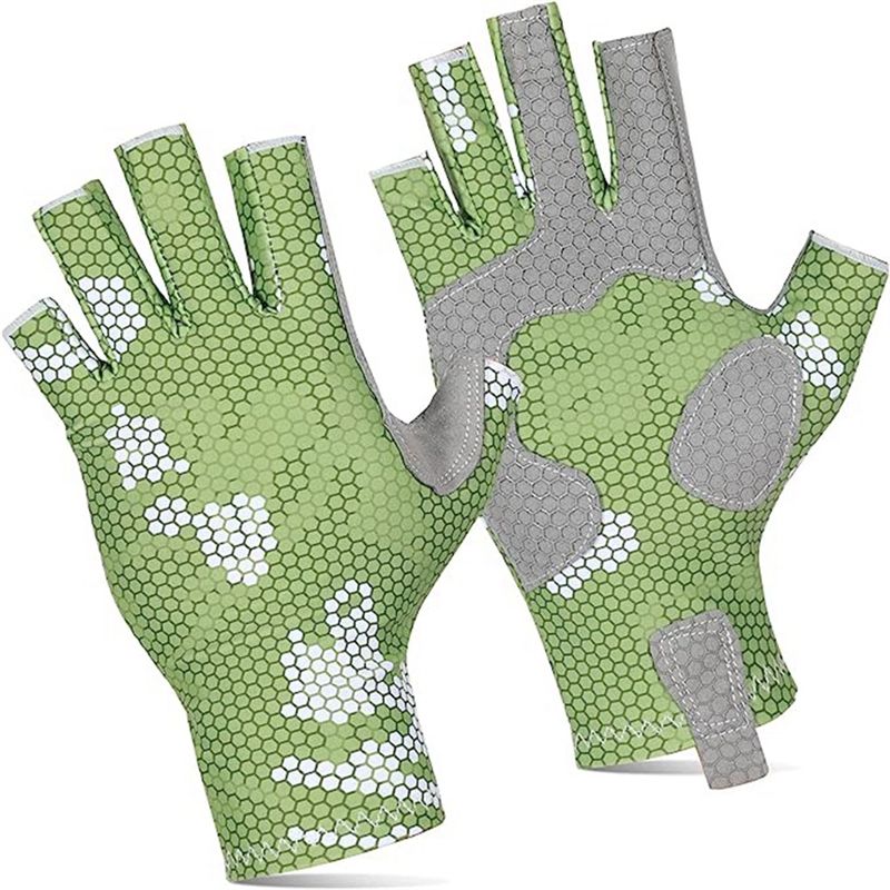 ABJX Fishing Gloves with Silic - Fishing Gloves ulasan dan harga